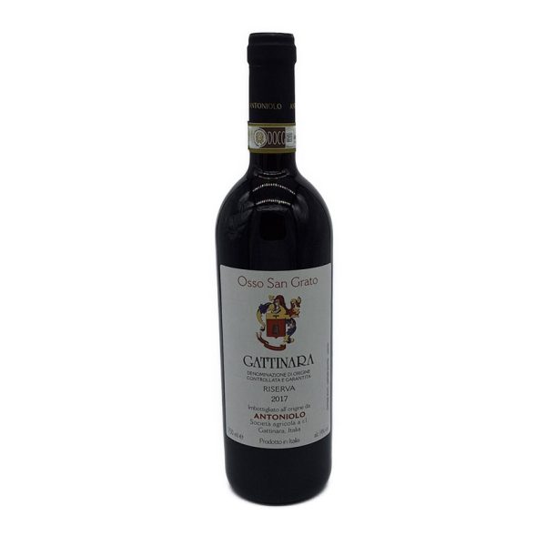 Bottiglia di Gattinara Osso San Grato Riserva 2017 Antoniolo