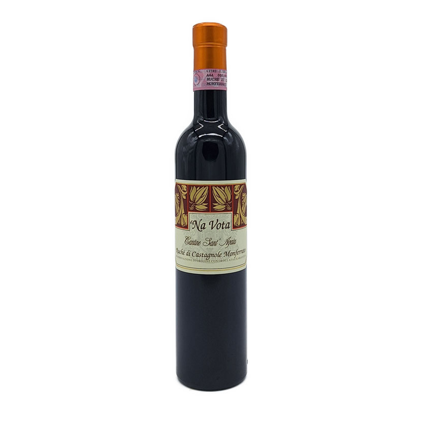 Bottiglia di Ruchè di Castagnole Monferrato Na Vota 2022 Cantine Sant'Agata 0,5L