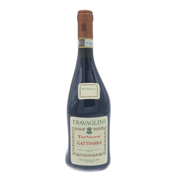 Bottiglia di Gattinara Tre Vigne 2017 Giancarlo Travaglini