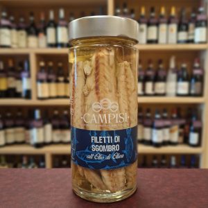Filetti di sgombro in olio di oliva Campisi 600 Gr